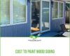 Cost to Paint Wood Siding - Home Painters Toronto